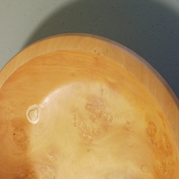 Hand Crafted One-of-a-kind Art Bowl Wood Turned Decor #eshopchicago #turned - Picture 6 of 10
